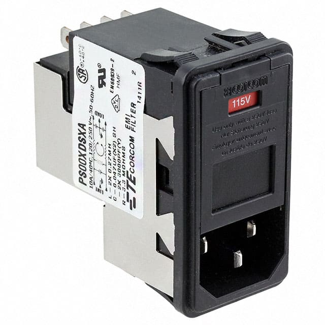 1-6609952-2 TE Connectivity Corcom Filters  Power Entry Modules (PEM)